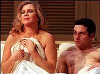 Matthew Rhys and Kathleen Turner