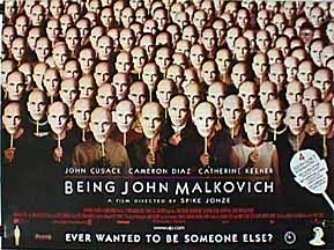 Poster for "Being John Malkovich"