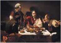 Caravaggio's Supper at Emmaus