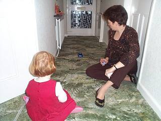 Linda, Mary and the car