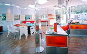 Big Brother House kitchen