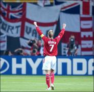 More of Beckham's celebration