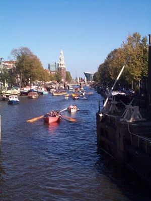 Boat Race in Amsterdam