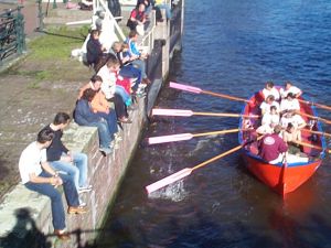 Boat Race in Amsterdam