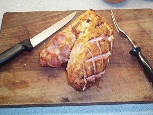 Christmas Food - gammon