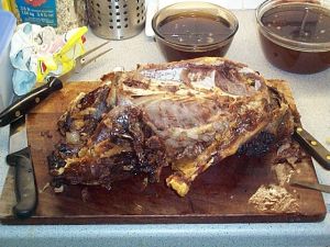 Christmas Food - goose