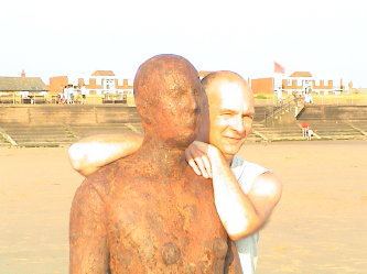 Me and Antony Gormley