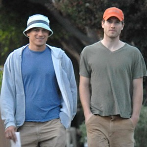 Wentworth Miller and Luke MacFarlane