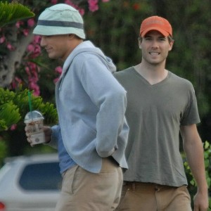 Wentworth Miller and Luke MacFarlane