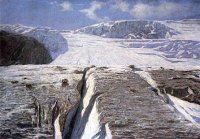 Emilio Longoni: Glacier