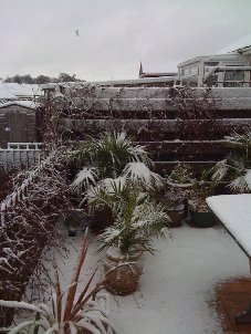 Snow in Lowestoft