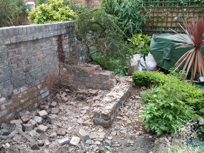 Outhouse demolition