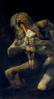 Saturn Devouring His Children