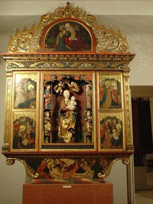 Complete altarpiece