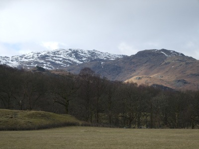 Snow on the hills