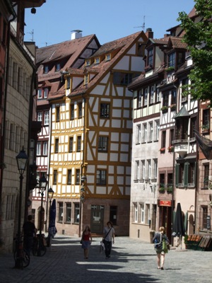 Nuremberg on the River Pegnitz