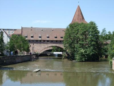 Nuremberg on the River Pegnitz