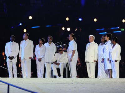 Olympic flag bearers