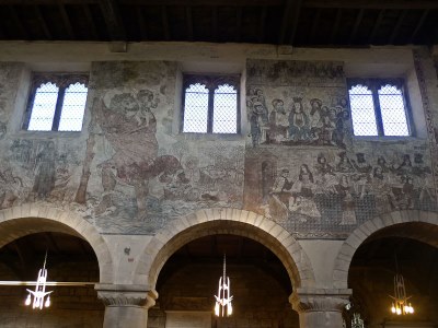 Medieval murals in Pickering