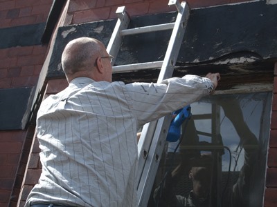 Stripping the window