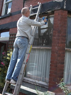 Stripping the window