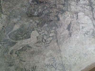 Medieval frescos in the Chapel