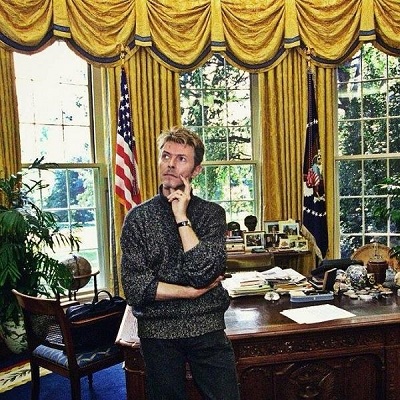 David Bowie in the White House