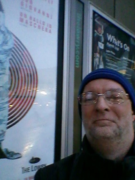 Me outside the Lowry in Salford