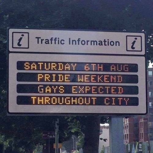 Leeds Pride Alert: Gays expected throughout city