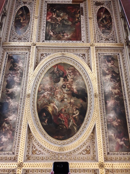 Rubens' ceiling at Banqueting House, Whitehall