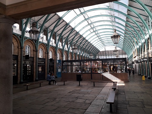 Deserted Covent Garden