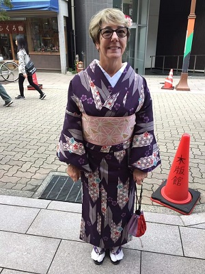 Glenda in Japan