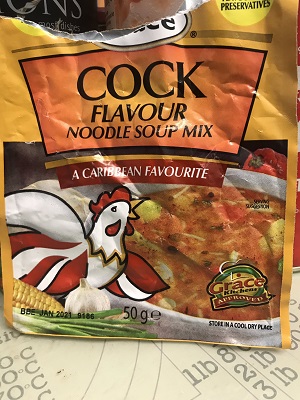 Noodles taste of cock