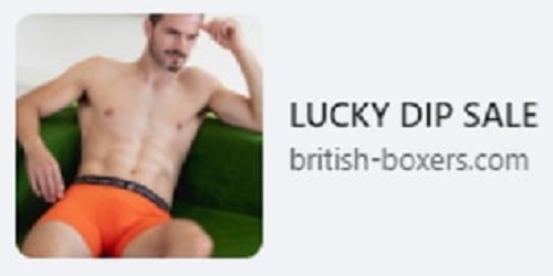 Lucky dip sale for British Boxer Shorts