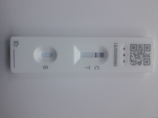 Negative Covid Test result