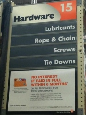 B&Q Aisle